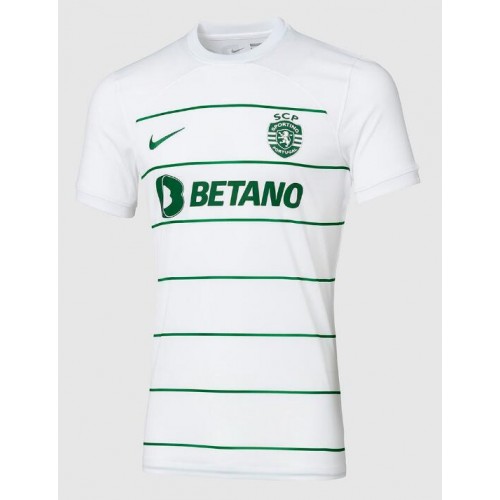 Sporting CP Bortatröja 2023-24 Kortärmad Sporting CP Bortatröja 2023-24 Kortärmad